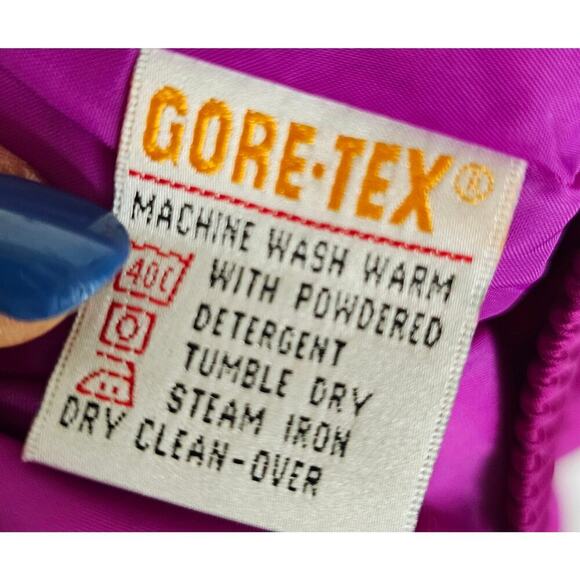 L.L. Bean Vintage Ws L Track Suit Set. Goretex. Magenta Pink Teal. 90s. Y2K Vibe - Picture 6 of 16